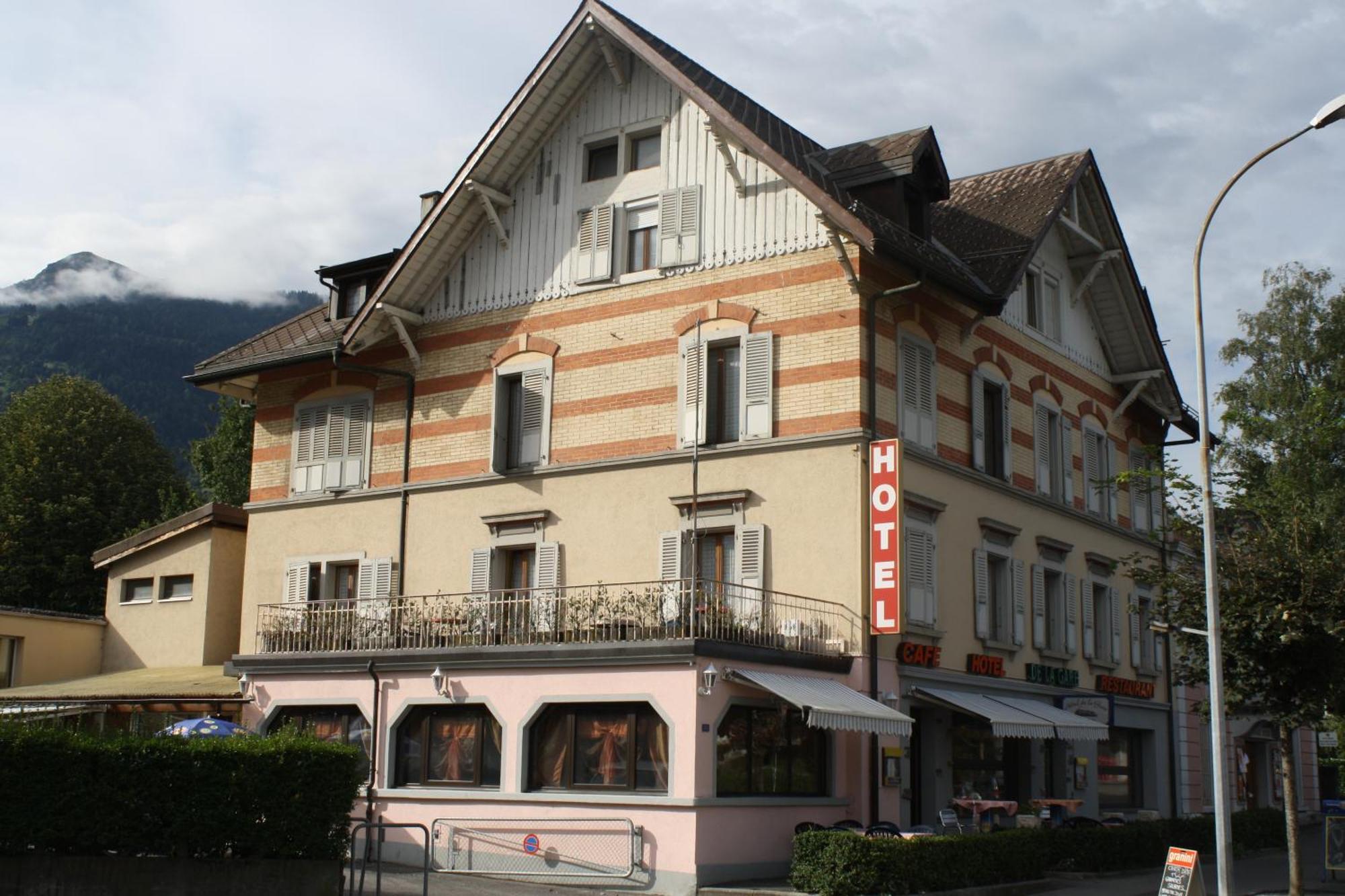 Hotel De La Gare Monthey Eksteriør bilde